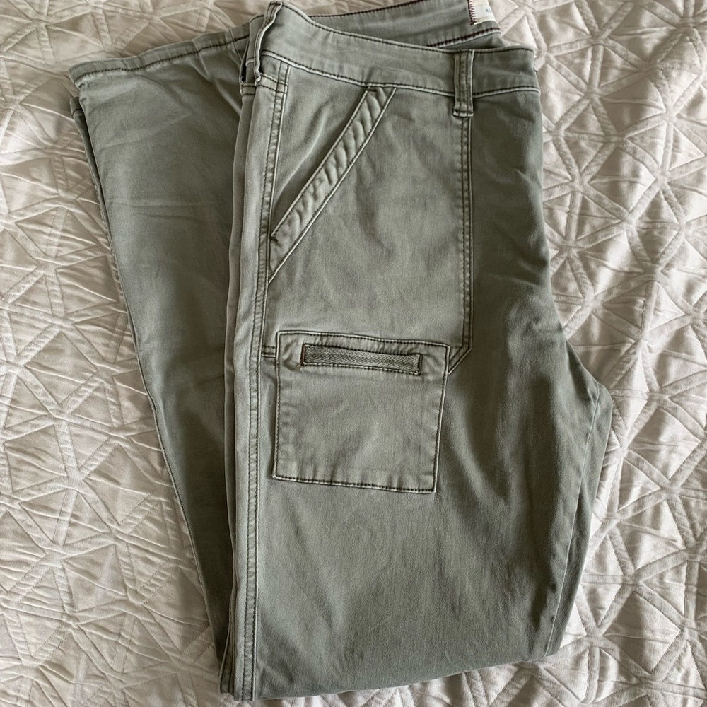 Anthropology HEI HEI slim utility cargo pants